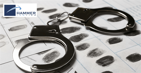 fingerprint and handcuffs